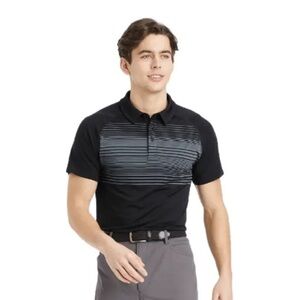 All In Motion Men’s Black Polo